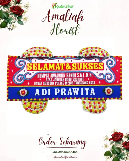 Papan Bunga Ucapan Selamat Sinduadi